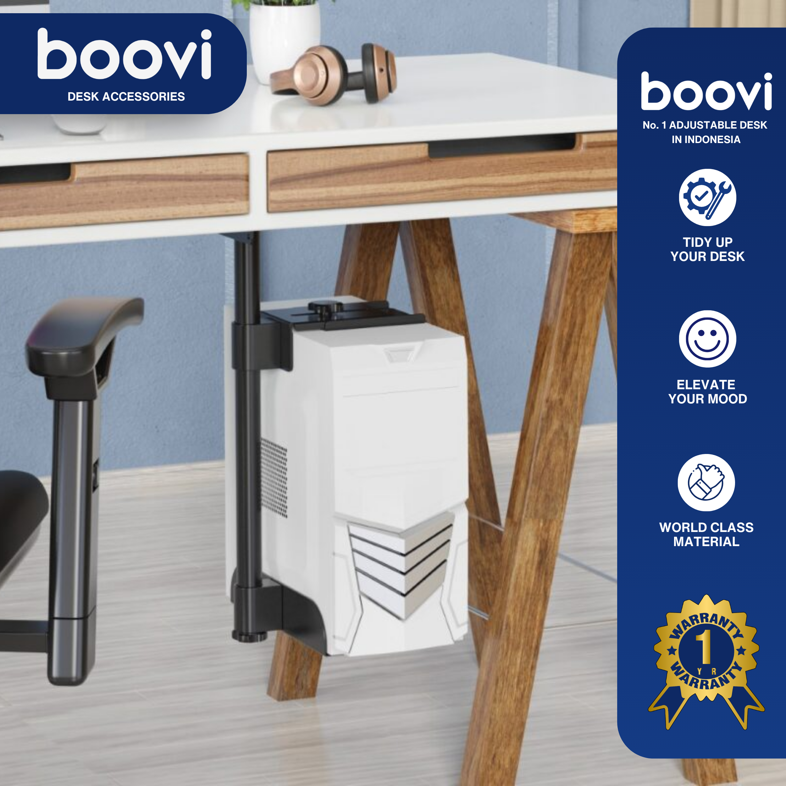 Boovi-DE002-Desk Accessories-CPU Mount